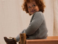 Lil Atelier knit cardigan limestone  